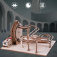 Run Marble Wooden 3D Mechanical Puzzle Kit Gear Driven Track STEM Toy Back To School 2025 Educational Gift