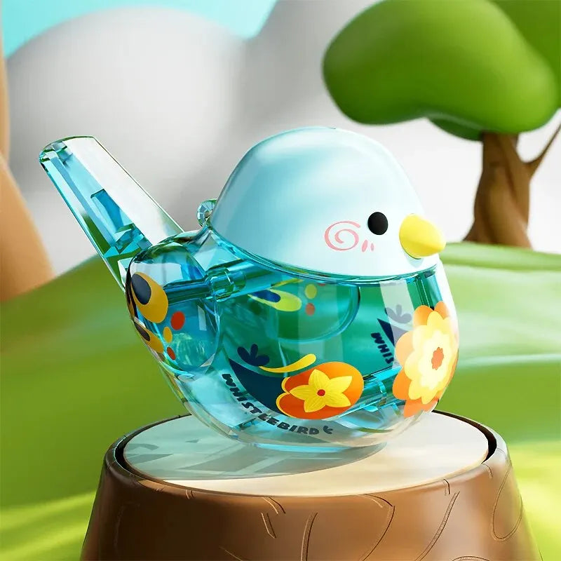 Water Musical Bird Whistle Toy for Babies and Toddlers - Interactive Bird Call with Water Feature for Fun Learning