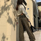 High-Waisted Leopard Print Wide Leg Jeans for Women, Trendy Fit in S-XXL Sizes-6