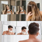Makeup2025 Edition Mirror Retractable Hanging Three Fold Vanity Mirror Travel-Friendly Flexible Travel Back To School