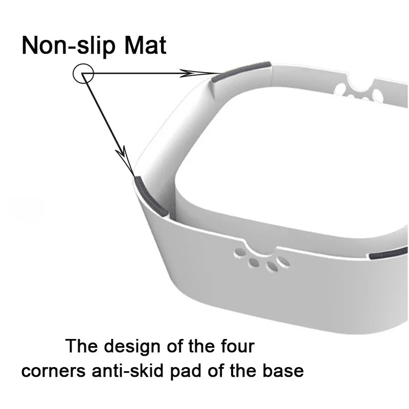 Drinking Dog Water Bowl - 1.5L Non-Wetting Cat Bowl, Spill-Proof Plastic Dispenser for Pets