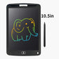 LCD 8.5-inch Drawing Tablet for Kids - Colorful Sketchpad and Handwriting Board, Magic Graffiti Pad Gift