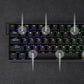 60 Mechanical Percent Hot Swap Keyboard Aluminum RGB Hall