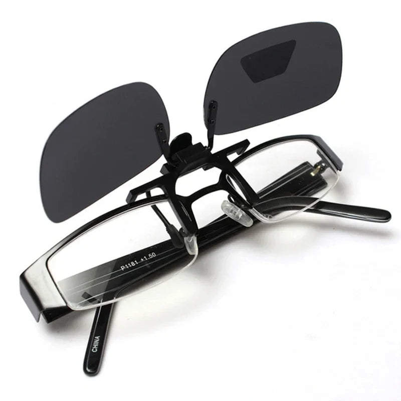 Clip Polarized On Sunglasses - UV 380 Driving Fishing Glasses Color Lenses