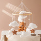 Crib Baby Mobile Wooden Nursery Newborn Sensory Toys