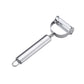 Multifunctional Stainless Steel Kitchen Peeler - Sturdy Vegetable and Fruit Slicer for Simple Household Use
