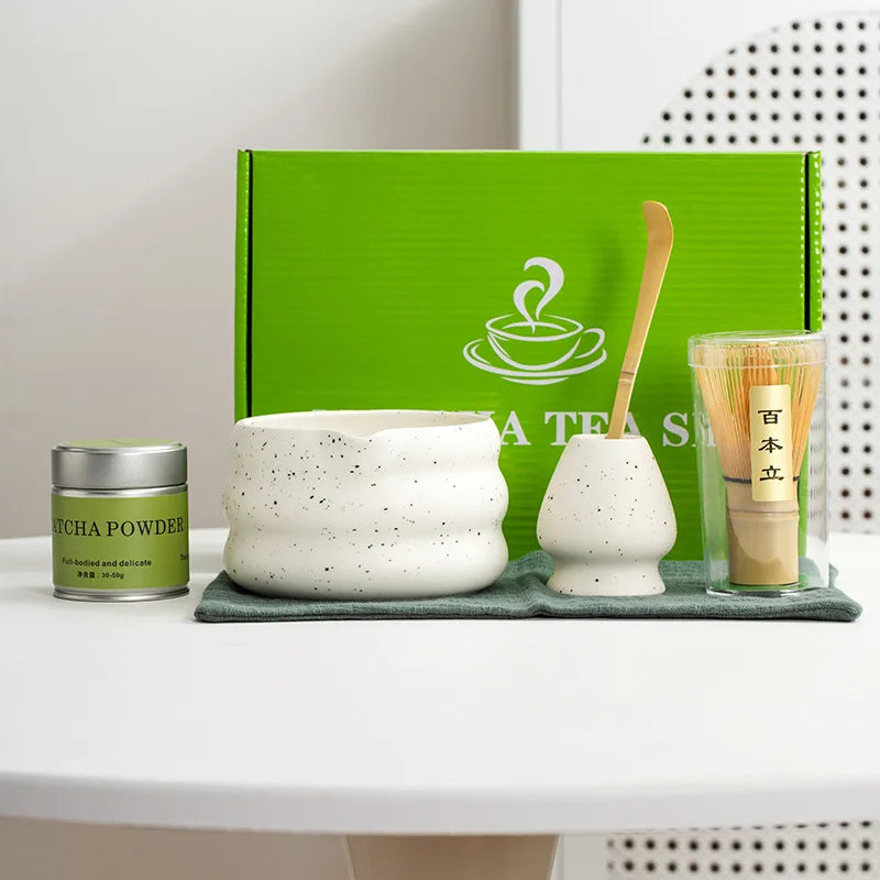 Matcha Whisk Bamboo Chasen Tea Kit Tea Ceremony Essentials Fall 2025 Creates Creamy Froth Eco Friendly Gift