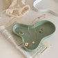 Ceramic Cloud Plate Minimalist Decorative Tray Fall 2025 Household Decor Multipurpose Jewelry And Snack Dish