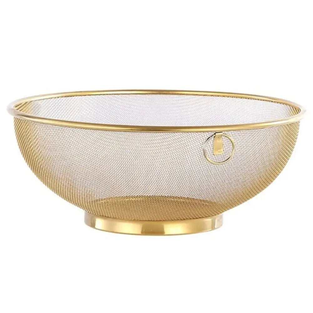 Colander Mesh Fine Mesh Strainer Kitchen Drain Basket For Rinsing Fruits And Rice Fall 2026 Kitchen Trend