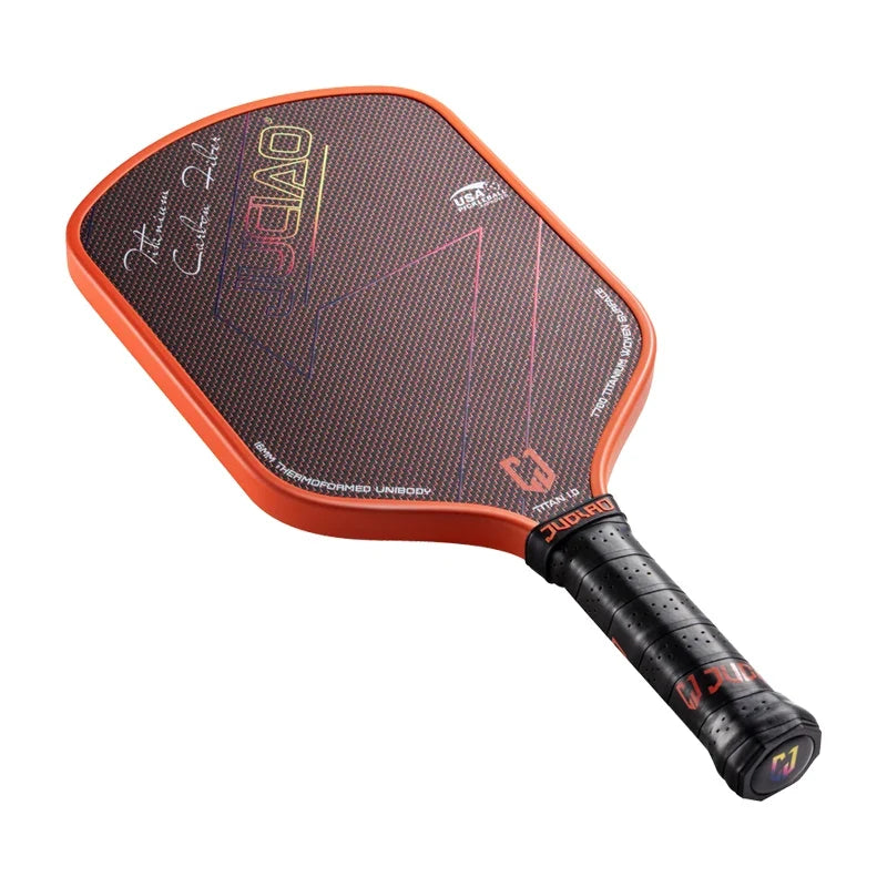Carbon Fiber Pickleball Paddle with Foam Injected Edges for Enhanced Spin and Control, Light and Sturdy Pickleball Equipment