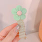 Butterfly Colorful Hair Gum for Kids - Non-Damaging Hair Rope, Braided Telephone Line Ponytail Headband