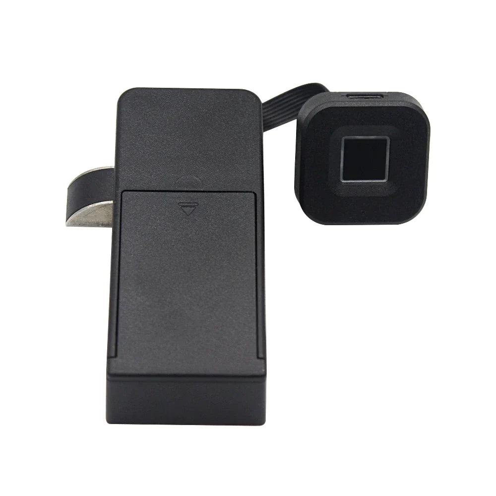 Cabinet Fingerprint Lock Black Keyless Smart Drawer Lock