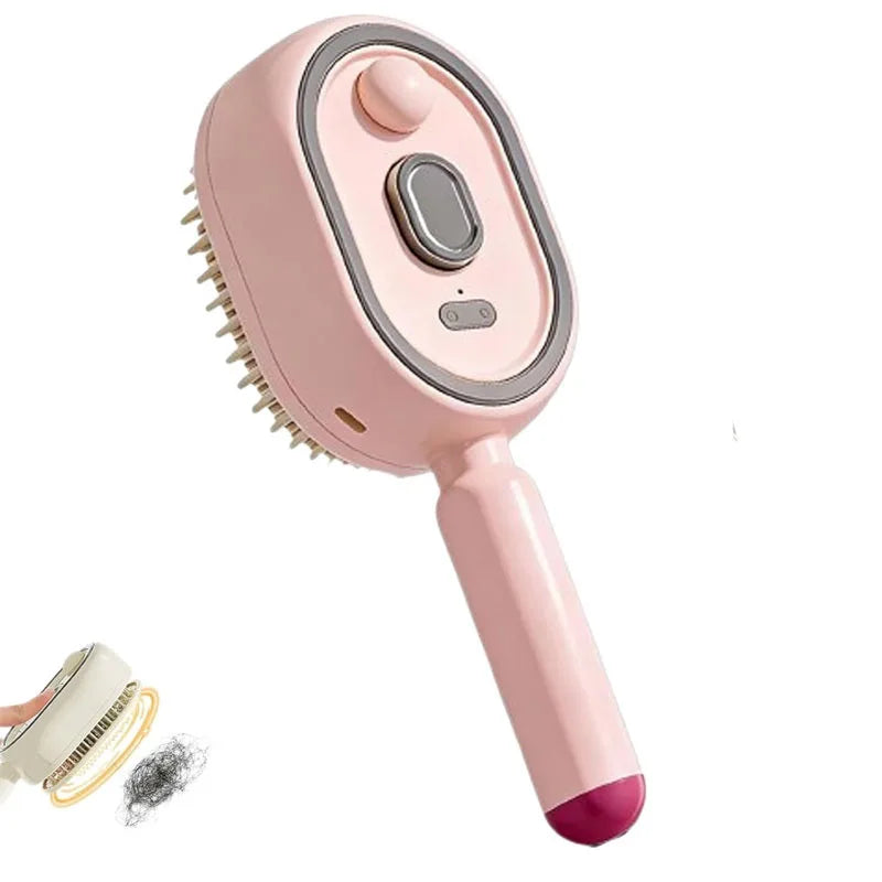Scalp Massager 3 In 1 Self Cleaning Motor-Driven Spray Brush Battery-Powered Viral Fall 2026 Gift