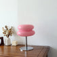 Glass Macaron Table Lamp Trichrome Night Light Eye Guard