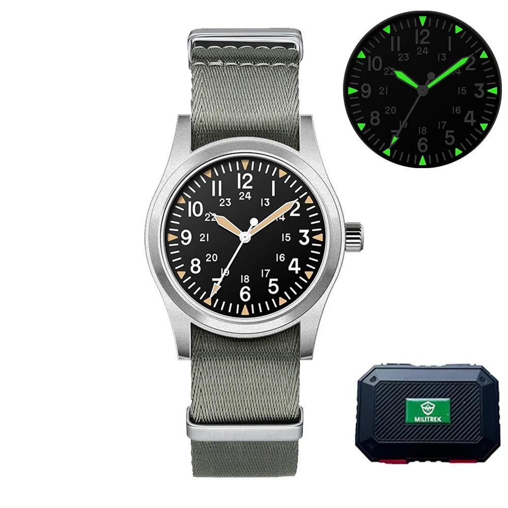 Military2025 Edition Quartz Field Watch 37mm Sapphire Fall
