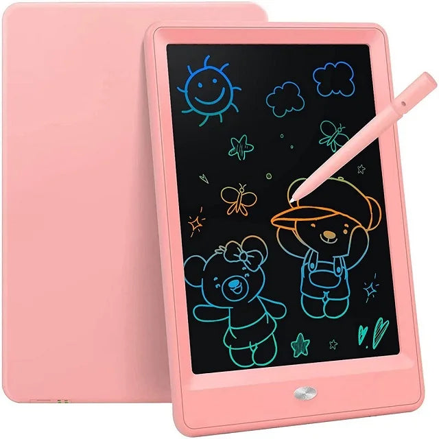 10 Inch LCD Writing Board Digital Magic Chalkboard Sketchpad - Travel-Friendly Kids Gift