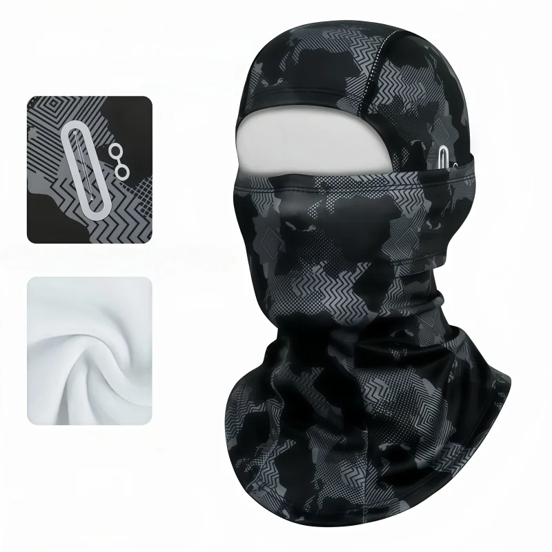 Graffiti Balaclava Print Face Mask Thermal Headwear for Winter Essentials 2026 Outdoor Cycling Warm