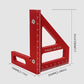 Woodworking2026 Edition Square Protractor Aluminum Alloy Miter Triangle Ruler High Accurate Layout Device TikTok Viral