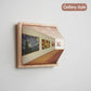 Wall 3D Lamp ABS Optical Art Night Light Painting Style Ambient Wall Light Fall 2025 Energy Efficient Gallery Decor