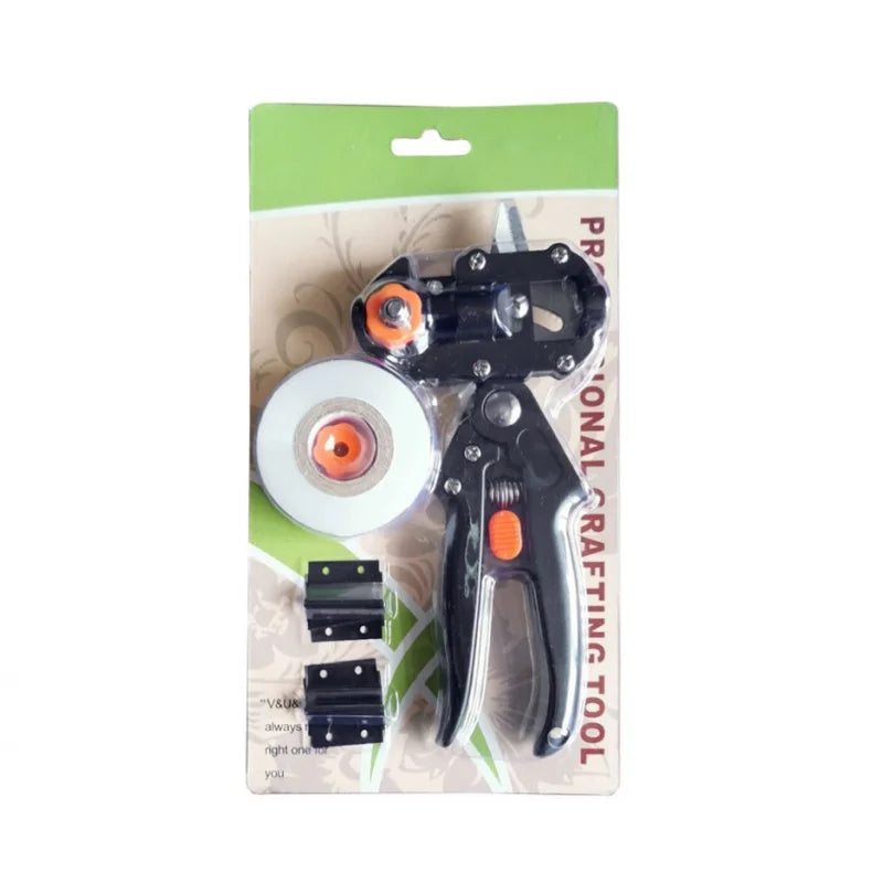 Pro-Grade Garden Grafting Device Kit - Stainless Steel Pruning Shears for Fruit Trees and Branches