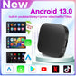 Android TV Box CarPlay AI Cordless BuiltIn Play Store Android Auto YouTube Netflix Fall 2025 Trend Gift
