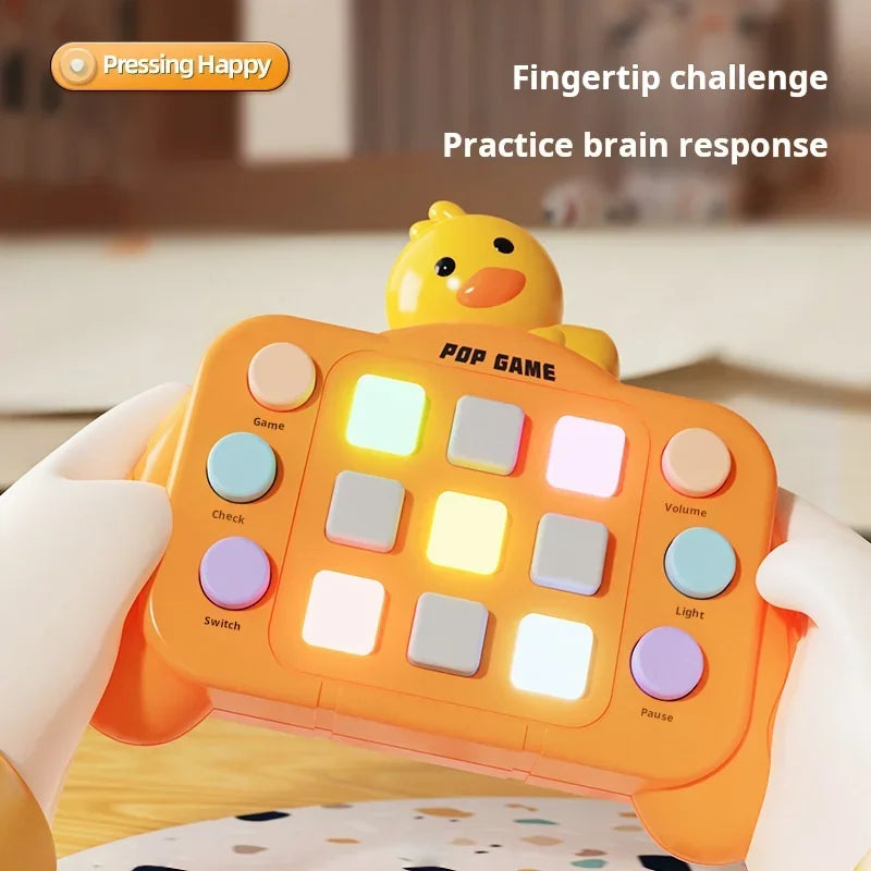 Push Speed Decompression Puzzle Game Console - Engaging Squeeze Toy for Teens and Adults, Develops Coordination and Problem-Solving Skills