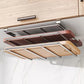 Cabinet Under Cutting Board Organizer Stainless Steel Hanging Rack Kitchen Space Saving Fall 2025 Countertop Saver