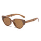 Eye Cat Sunglasses Foldable Narrow Frame Fall 2026 UV Protection Fashion Accessory