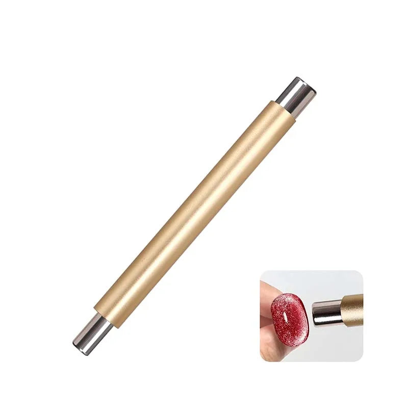 Cat2026 Edition Eye Nail Magnet Double Headed Magnetic Pen Device For Precise Nail Art Design TikTok Viral Fall
