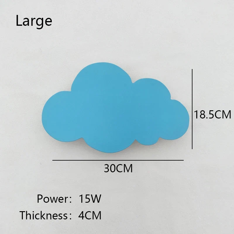Wall Cloud Lamp Dimmable LED Nursery Light Remote Control Night Light Nursery Bedroom Decor Fall 2025 Cozy