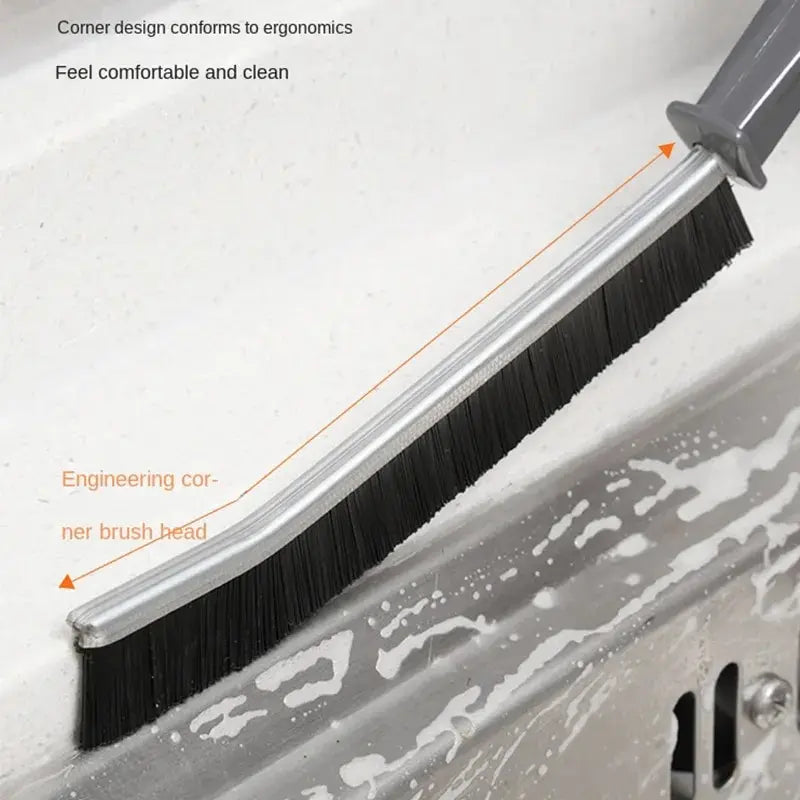 Household Cleaning Gap Brush Kit - 4 Sturdy Tools for Kitchen Blinds, Travel-Friendly Multi-functional Design