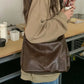 Plush Multi-Use Womens Hobo Bag - Slouchy, Faux Leather