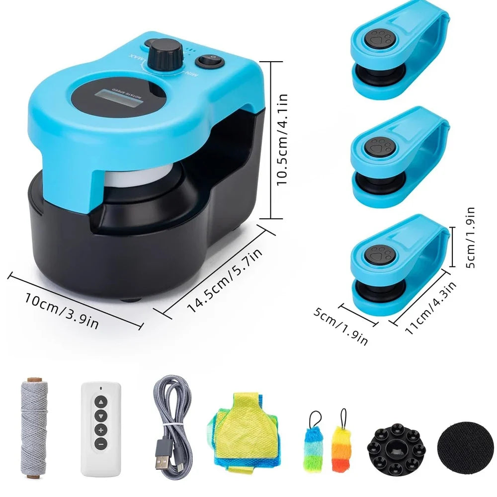 Flexible Speed Cat Wheel Exerciser - Indoor Treadmill for Active Cats, Remote Control Toy