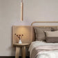 LED Japandi Pendant Lamp Wood Tube Japan Style Bedroom Light