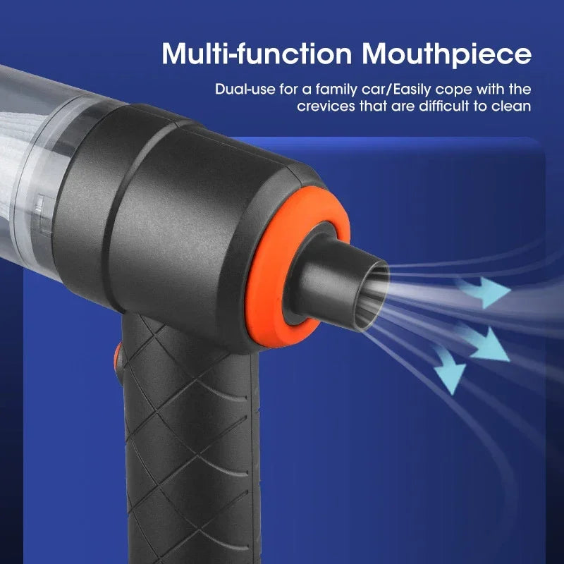 Cordless Hand-Held Mini Vacuum Cleaner - Cordless Auto & Household Dual Use, Strong Suction, Household Cleaning