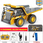 Remote2025 Edition Control Excavator Toy 4WD Construction Vehicle Battery Included Kids Gift Fall