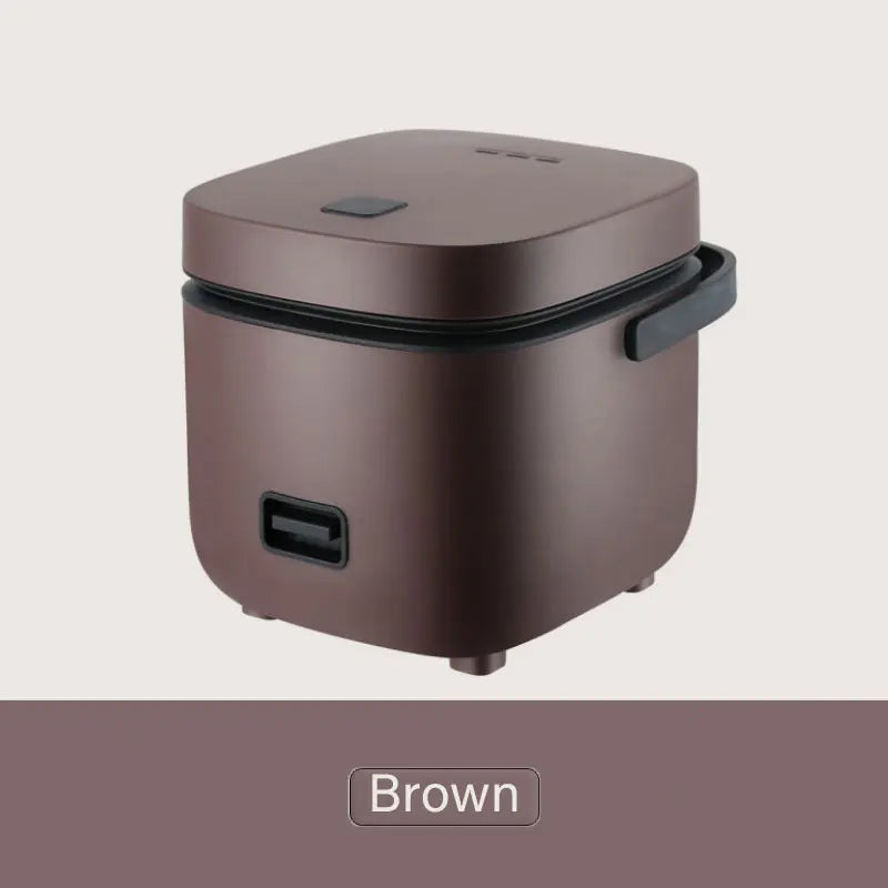 Rice Cooker 1.2L Mini Automatic Motor-Driven Rice Cooker Compact Capacity 1-2 Servings Back To School 2025 Nonstick