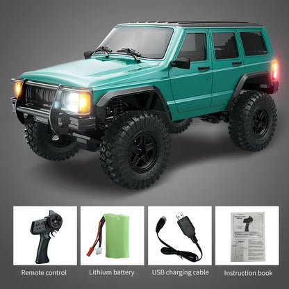 Car RC 1/18 Scale 4WD Off Road Crawler Toy Remote Control 2.4G With 40 Minute Run Time Fall 2025 Gift