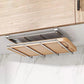 Cabinet Under Cutting Board Organizer Stainless Steel Hanging Rack Kitchen Space Saving Fall 2025 Countertop Saver