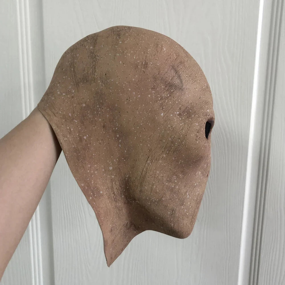 Mask Slenderman Latex Faceless Horror Halloween Costume
