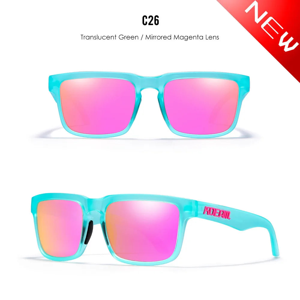 Polarized Sunglasses Unisex Outdoor Eyewear Summer 2026 Trend Mirror Lens Light UV Protection Gift Idea