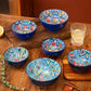 Ceramic Bohemian Rice Bowl Retro Noodle Bowl Kitchen Gift