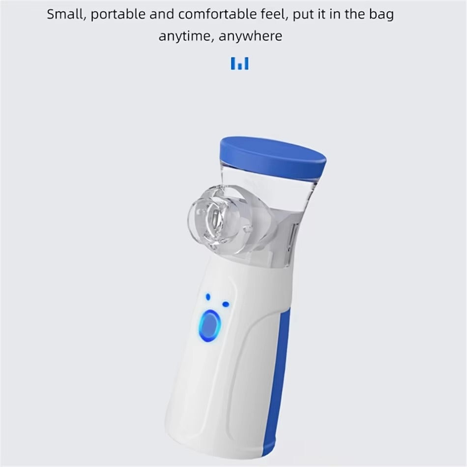Nebulizer2025 Edition Travel-Friendly Mini Mesh Nebulizer For Adults And Kids Quiet On The Go Inhaler Back To School