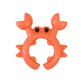 Compact Crab Silicone Spatula Rack - Anti Scalding Pot Clip Kitchen Gadget