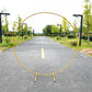 Arch Balloon Gold Metal Circular Backdrop Stand Wedding Birthday Baby Shower Fall 2025 Sturdy Reusable Display