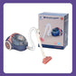 Pretend Kitchen Playset - Motor-Driven Vacuum, Juicer, Washing Machine & Water Sweeper Toys for Kids