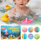Kids Bath Bombs Kit 6 Pcs Colorful Fizzy With Surprise Inside Moisturizing Formula Birthday Gift