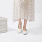 Women Supportive Mary Jane Flats - Square Toe, Leather