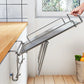 Countertop Foldable Shelf Stainless Steel Wall Mounted Rack Compact Space Living Fall 2025 Space Saving