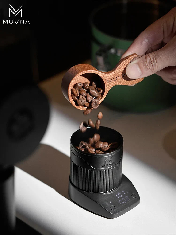 Coffee Scale 0.1g Accurate Mini Electronic Espresso Scale With LED Display And Powder Cup, Fall 2025 Barista Dosing